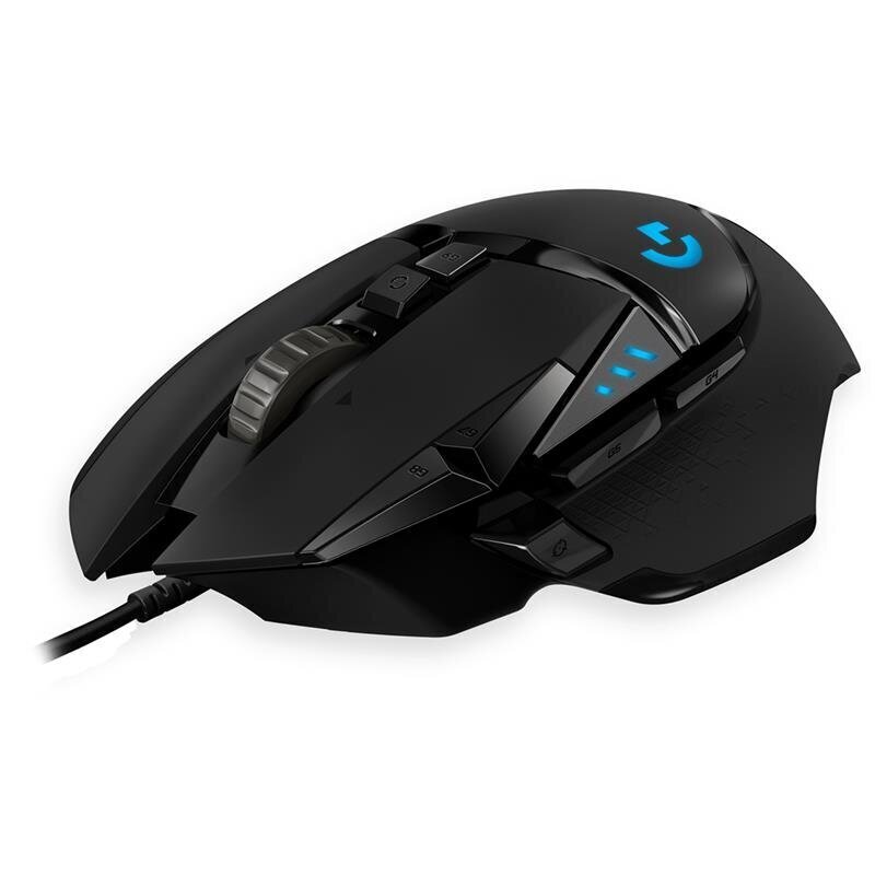 Logitech G502, must цена и информация | Arvutihiired | hansapost.ee