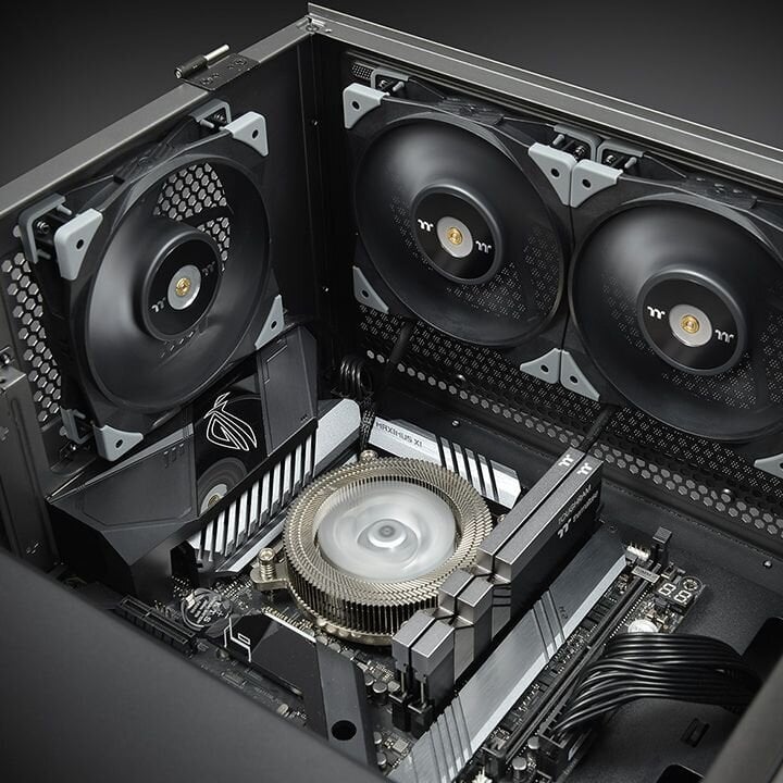 Thermaltake CL-F085-PL14BL-A цена и информация | Arvuti ventilaatorid | hansapost.ee