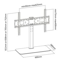 Techly TV LED-LCD 32-55