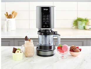 Ninja NC300EU ice cream maker Traditional ice cream maker 0.473 L 800 W Black, Silver цена и информация | Особенные приборы для приготовления пищи | hansapost.ee