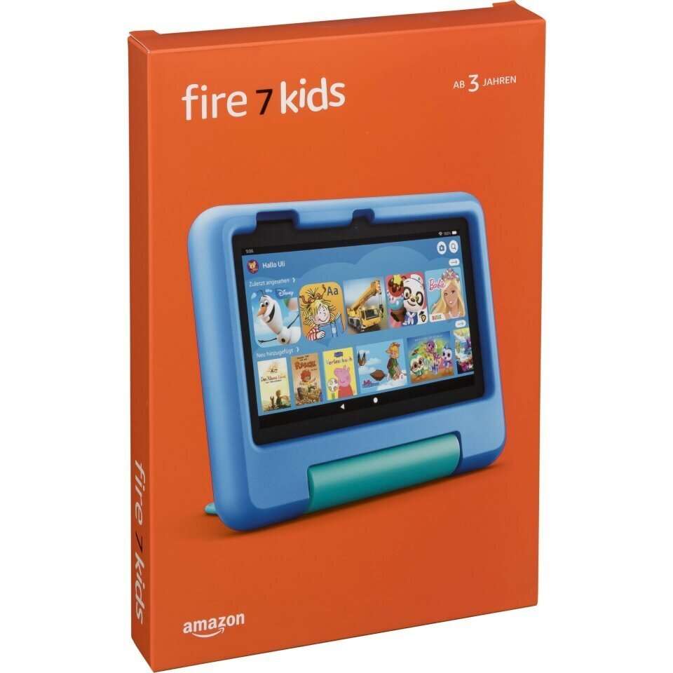 Amazon tahvelarvuti Fire HD 7 Kids (2022) 7.0" 16GB sinine hind ja info | Tahvelarvutid | hansapost.ee