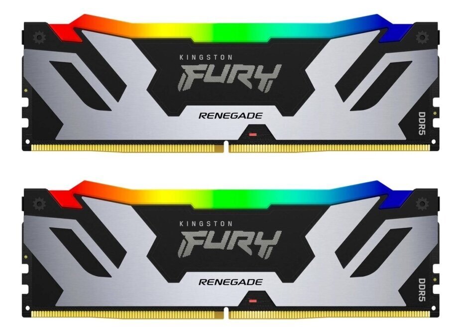 Kingston FURY Renegade RGB – DDR5 – komplekt – 32 GB: 2 x 16 GB – DIMM 288-pin – 7200 MHz / PC5-57600 цена и информация | Operatiivmälu | hansapost.ee