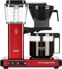 Moccamaster kohvimasin Optio, metalli punane hind ja info | Kohvimasinad ja espressomasinad | hansapost.ee