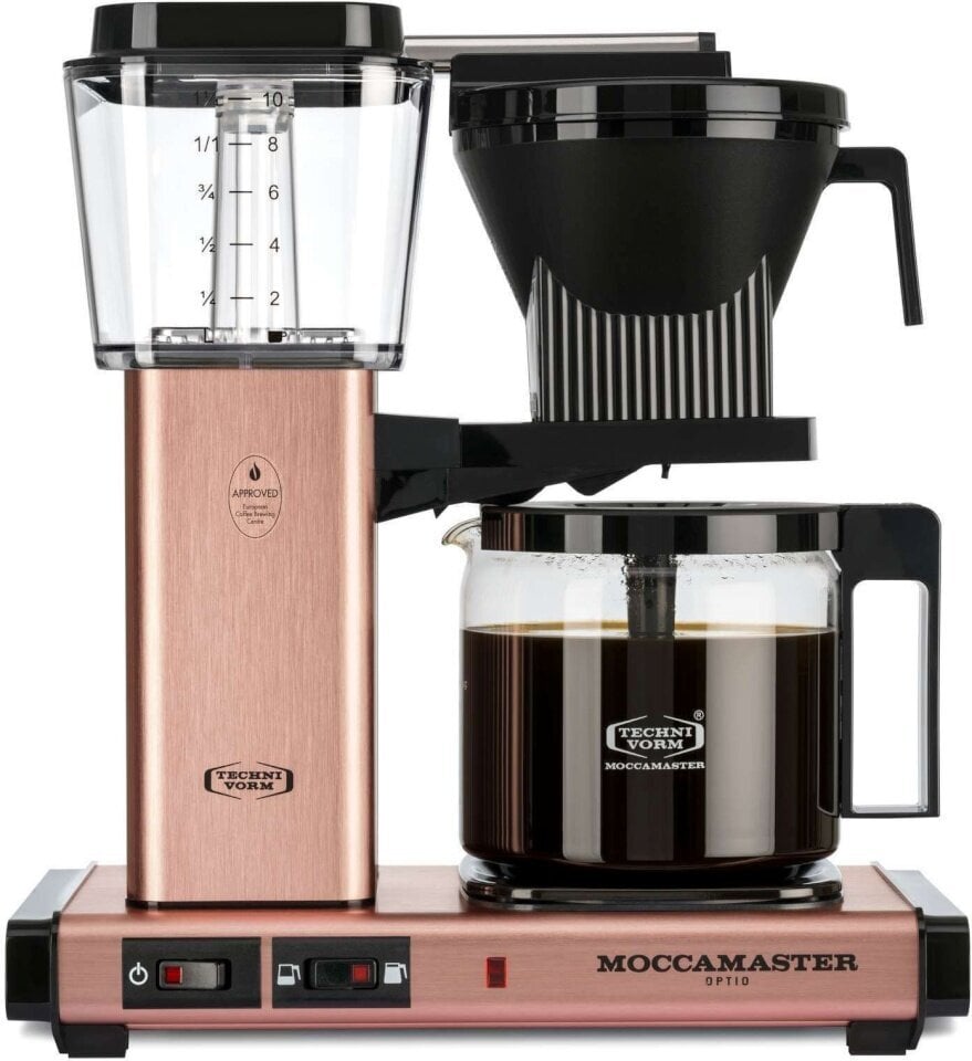 Moccamaster Optio kohvimasin, Rose Gold цена и информация | Kohvimasinad ja espressomasinad | hansapost.ee