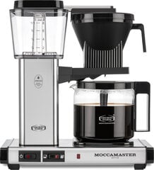 Moccamaster Optio kohvimasin, hõbedane hind ja info | Kohvimasinad ja espressomasinad | hansapost.ee