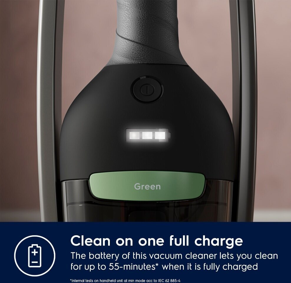 Electrolux varstolmuimeja Clean 600 Green ES62B25GRN, must/roheline hind ja info | Varstolmuimejad | hansapost.ee