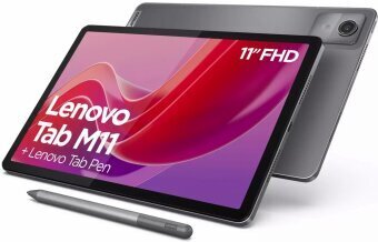 Lenovo | Tab | M11 TB330FU | 11 &quot; | Luna Grey | IPS | 1920 x 1200 pixels | MediaTek Helio G88 | 4 GB | Soldered LPDDR4x | 128 GB | Wi-Fi | Front camera | 8 MP | Rear camera | 8 MP | Bluetooth | 5.1 | Android | 13 | Warranty 24 month(s) цена и информация | Tahvelarvutid | hansapost.ee