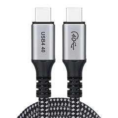 Choetech XCC-1040 USB-C - Кабель USB-C 240Вт 8К 60Гц 1,2м - черный цена и информация | Кабели для телефонов | hansapost.ee