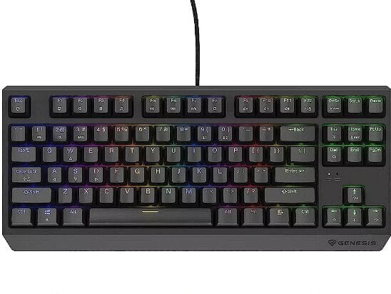 Natec Thor 230 TKL RGB Outemu Red (NKG-2077) hind ja info | Klaviatuurid | hansapost.ee