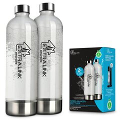 EXTRALINK SMART LIFE 2-PACK BUTELKI HYDROSPARK SJ-191-BOT цена и информация | Аппараты для газирования воды | hansapost.ee