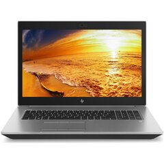 HP ZBook 17 G5 17.3 1600x900 i5-8400H 8GB 256SSD M.2 NVME WIN11Pro RENEW цена и информация | Ноутбуки | hansapost.ee