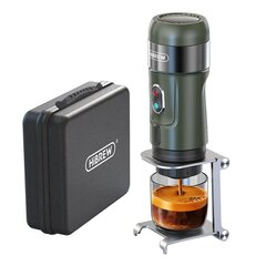 Portable Coffee Machine with case HiBREW H4B_GN цена и информация | Кофемашины | hansapost.ee