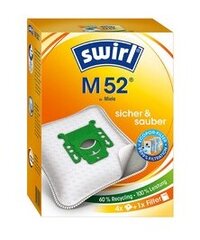(DE) Wirbel, Tolmuimeja kotid M52, 4tk (Saksa toode) hind ja info | Tolmuimejate lisatarvikud | hansapost.ee