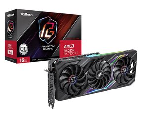 ASRock AMD Radeon RX 7800 XT Phantom Gaming OC (RX7800XT PG 16GO) цена и информация | Для видеокарт | hansapost.ee