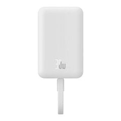 Powerbank Baseus Magnetic Mini 10000mAh 30W MagSafe (white) цена и информация | Зарядные устройства Power bank | hansapost.ee