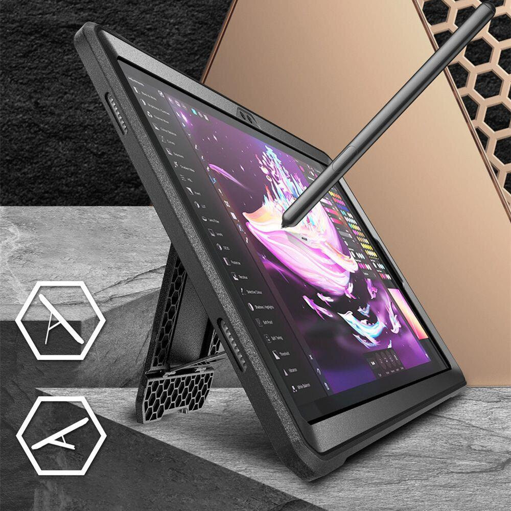 Supcase Unicorn Beetle Pro ümbris Samsung Galaxy Tab A9+ 11.0 X210 / X215 / X216 jaoks – must цена и информация | Tahvelarvuti ümbrised ja kaaned | hansapost.ee