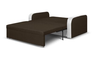 Диван-кровать Condi2, коричневый/белый цена и информация | Диваны | hansapost.ee