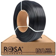 3D-printeri filament PLA must 1.75mm 1kg refill Rosa3D hind ja info | Nutiseadmed ja lisatarvikud | hansapost.ee
