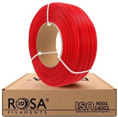 Filament PLA karmin red 1.75mm 1kg refill Rosa3D hind ja info | Nutiseadmed ja lisatarvikud | hansapost.ee
