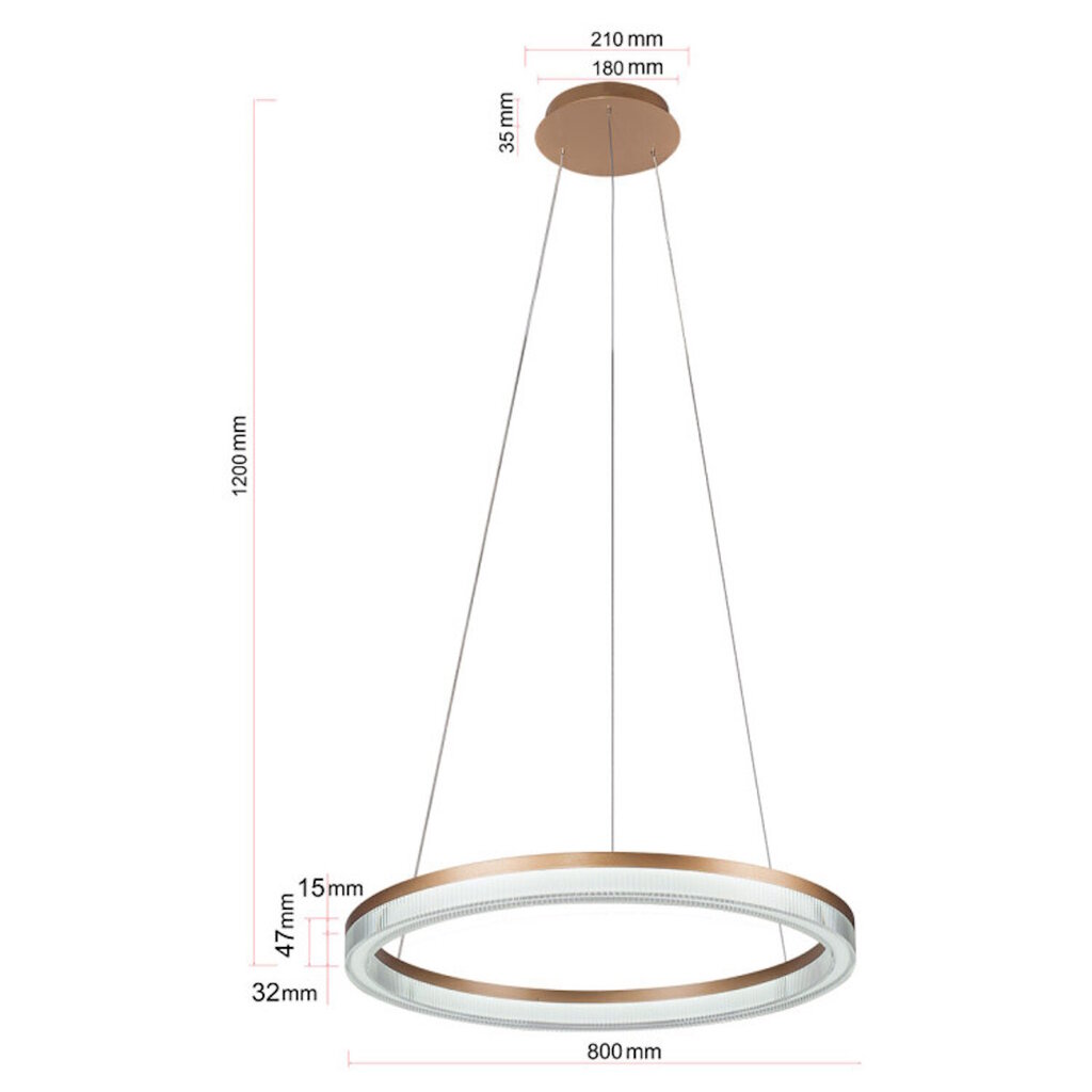 Light Prestige rippvalgusti Midway Cristal hind ja info | Rippvalgustid | hansapost.ee