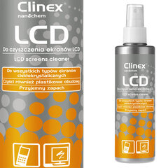 Monitori ja ekraani puhastusvahend Clinex, 200 ml hind ja info | Clinex Kodukeemia | hansapost.ee