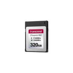 MEMORY COMPACT FLASH 320GB/CFE TS320GCFE860 TRANSCEND цена и информация | USB накопители данных | hansapost.ee