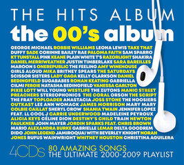 CD The Hits Album The 00's Album, 4 CD цена и информация | Виниловые пластинки, CD, DVD | hansapost.ee