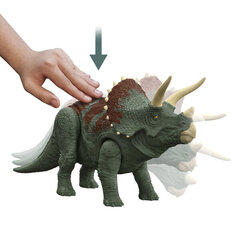 Figuur Mattel Jurassic World Triceratops Wild Roar HDX34 hind ja info | Fännitooted mänguritele | hansapost.ee