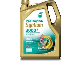 Petronas Syntium 3000 E 5W-40 MB229.5 масло, 5л цена и информация | Моторные масла | hansapost.ee