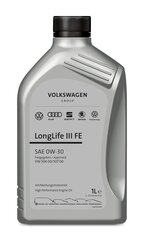 VW Group Longlife III FE 504/507 0W30 originaalõli, 1L hind ja info | VAG, Volkswagen-Audi Group Määrdeained | hansapost.ee
