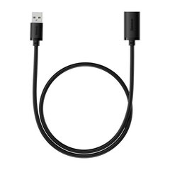 USB 2.0 Extension cable Baseus male to female, AirJoy Series, 0.5m (black) цена и информация | Адаптеры, USB-разветвители | hansapost.ee
