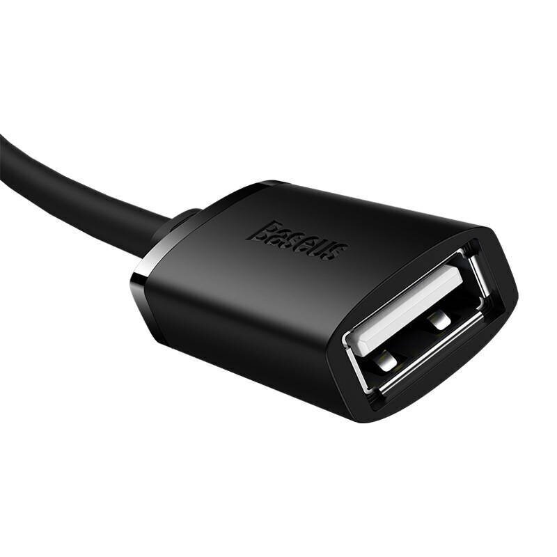 Baseus, USB-A M/F, 0.5 m цена и информация | USB adapterid ja jagajad | hansapost.ee