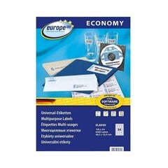 Клейкие этикетки Avery Europe, 48,5 х 16,9 мм цена и информация | Канцелярские товары | hansapost.ee