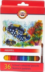 Цветные карандаши Koh I Noor, 36 цв. цена и информация | KOH-I-NOOR Товары для детей и младенцев | hansapost.ee