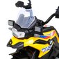 Ühekohaline elektriline mootorratas BMW F850 GS, kollane цена и информация | Laste elektriautod | hansapost.ee