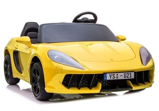 Suur kahekohaline elektriauto lastele YSA021A, kollane цена и информация | Электромобили для детей | hansapost.ee