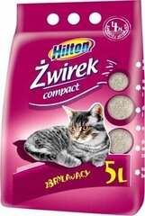 Слипающийся наполнитель для кошек Hilton Compact, 5 л цена и информация | Наполнители для туалета | hansapost.ee
