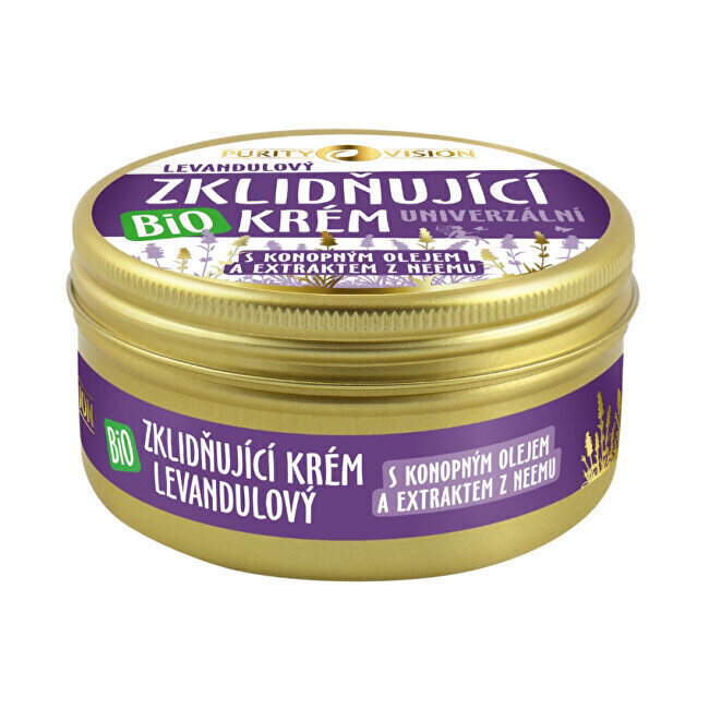 Rahustav kehakreem Purity Vision Bio Soothing Lavender, 100 ml цена и информация | Kehakreemid, kehaõlid ja losjoonid | hansapost.ee