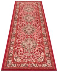 Kitsas vaip Nouristan Mirkan Skazar Isfahan 80x250 cm, punane hind ja info | Vaibad | hansapost.ee