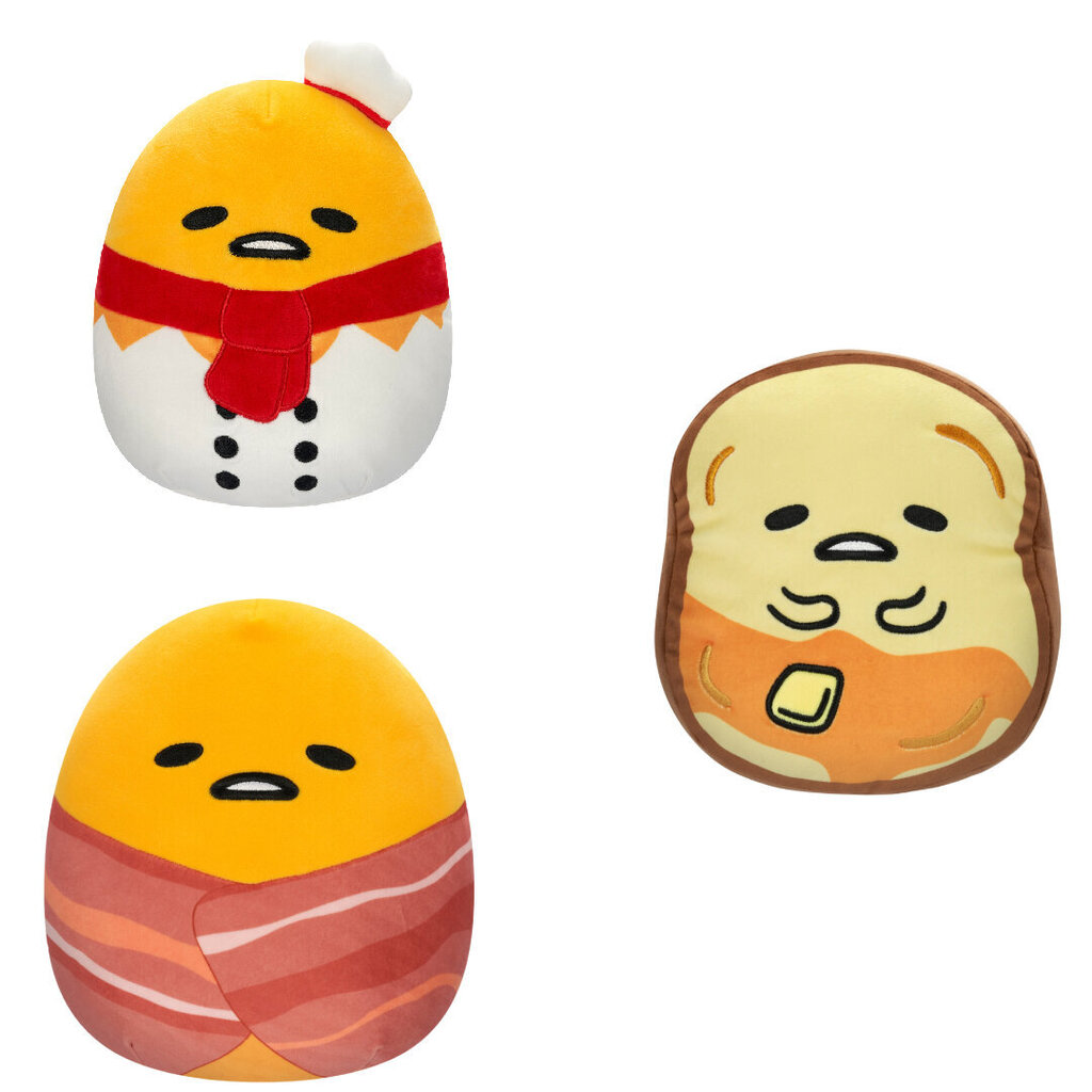 Pehme mänguasi Squishmallows Gudetama, 20 cm hind ja info |  Pehmed mänguasjad ja kaisukad | hansapost.ee