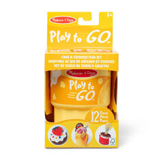 Mänguasjakomplekt Melissa & Doug Play to Go koogid ja küpsised hind ja info | Mänguasjad tüdrukutele | hansapost.ee