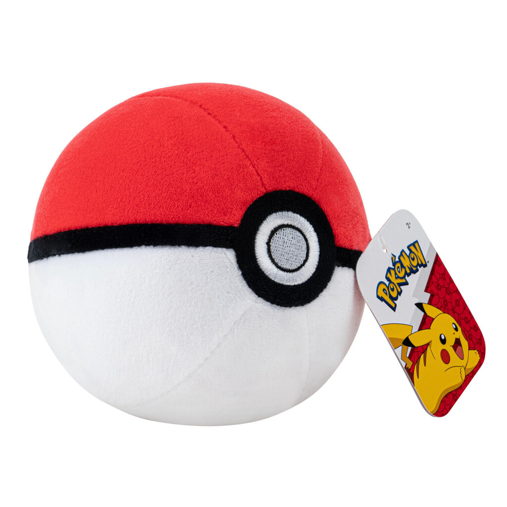 Pehme mänguasi Pokemon Poké Ball, 12 cm цена и информация |  Pehmed mänguasjad ja kaisukad | hansapost.ee