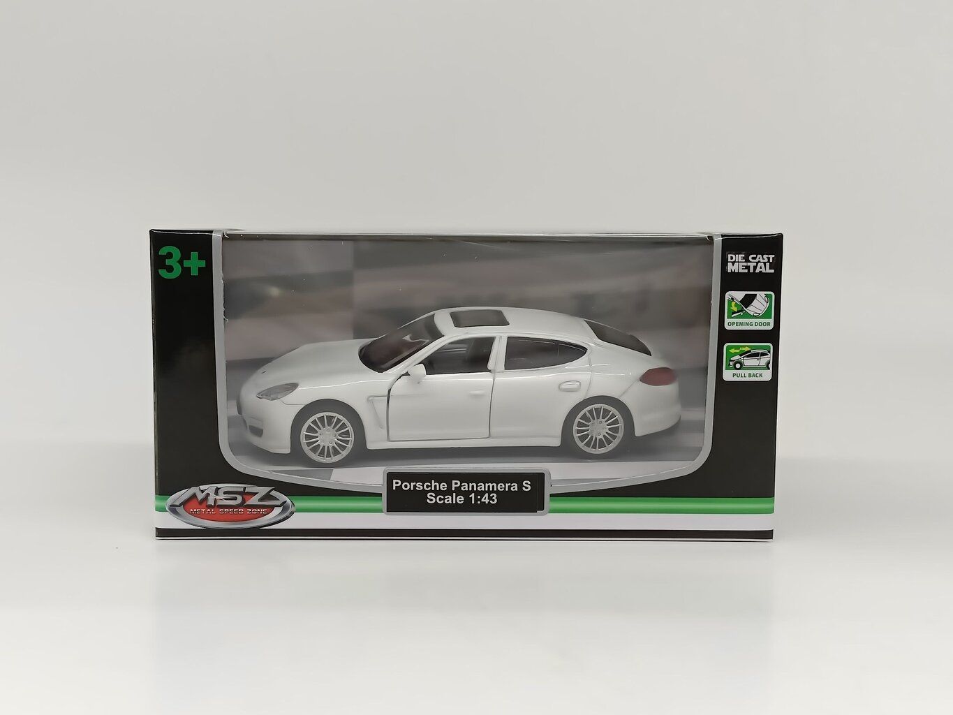 Mänguauto MSZ Porsche Panamera S, 1:43 hind ja info | Mänguasjad poistele | hansapost.ee