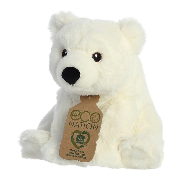 Pehme mänguasi Aurora Eco Nation Plush Polar Bear, 24 cm hind ja info |  Pehmed mänguasjad ja kaisukad | hansapost.ee