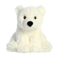 Pehme mänguasi Aurora Eco Nation Plush Polar Bear, 24 cm hind ja info | Pehmed mänguasjad ja kaisukad | hansapost.ee