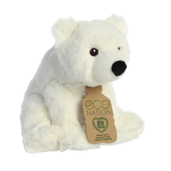 Pehme mänguasi Aurora Eco Nation Plush Polar Bear, 24 cm hind ja info |  Pehmed mänguasjad ja kaisukad | hansapost.ee