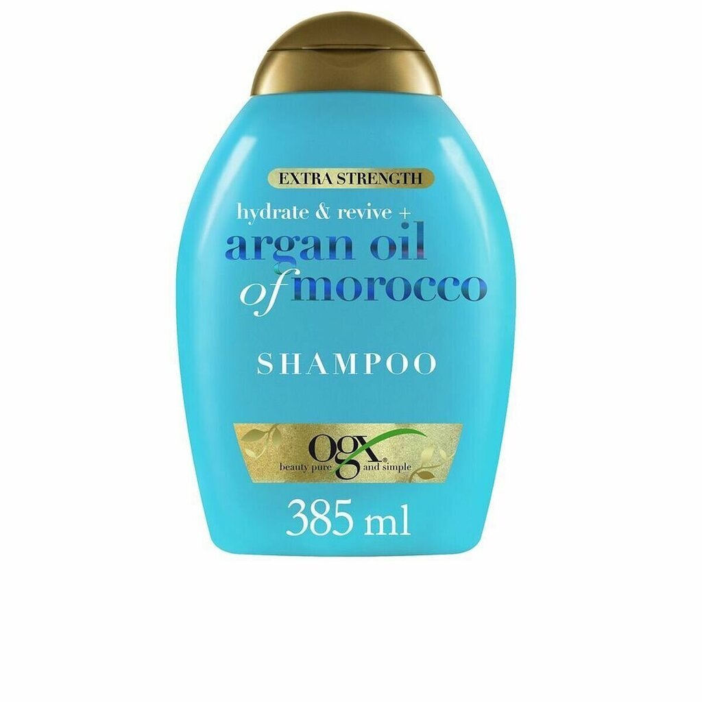 Tugevdav šampoon nõrgestatud juustele OGX Argan Oil, 385 ml hind ja info | Šampoonid | hansapost.ee