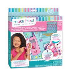MAKE IT REAL Телефон с браслетом и блеском для губ цена и информация | Косметика для мам и детей | hansapost.ee