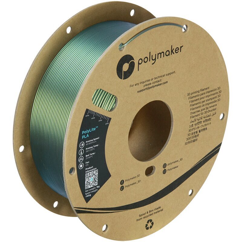 3D-printimise filament Polymaker PolyLite PLA Starlight hind ja info | Nutiseadmed ja lisatarvikud | hansapost.ee