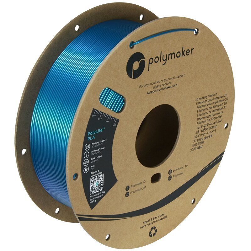 3D-printimise filament Polymaker PolyLite PLA Starlight hind ja info | Nutiseadmed ja lisatarvikud | hansapost.ee